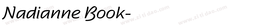 Nadianne Book字体转换